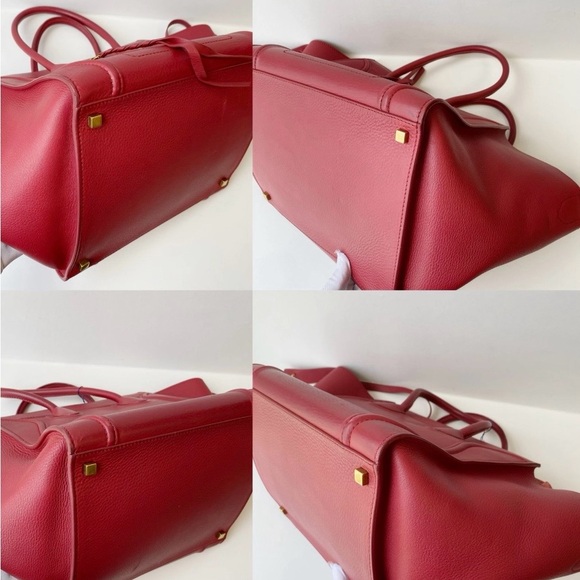 Celine Phantom Luggage Red - Picture 10 of 12